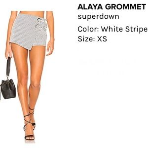 Alaya Grommet Wrap Skort